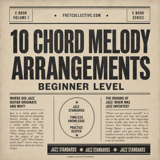 🎁 10 Chord Melody Arrangements Beginner Level (100% off)