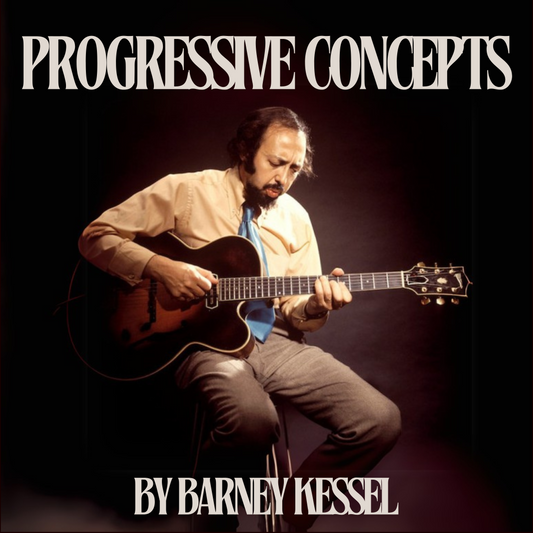 6 Lesson Progressive Concepts by Barney Kessel