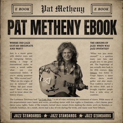 Pat Metheny Ebook - Songbook 167 Compositions