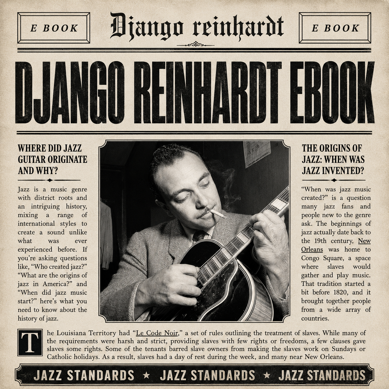 Django Reinhardt Ebook - Core Repertoire