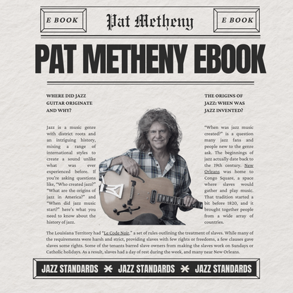 Pat Metheny Ebook - Songbook 167 Compositions