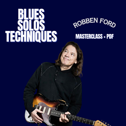 Blues Solos Technique by Robben Ford