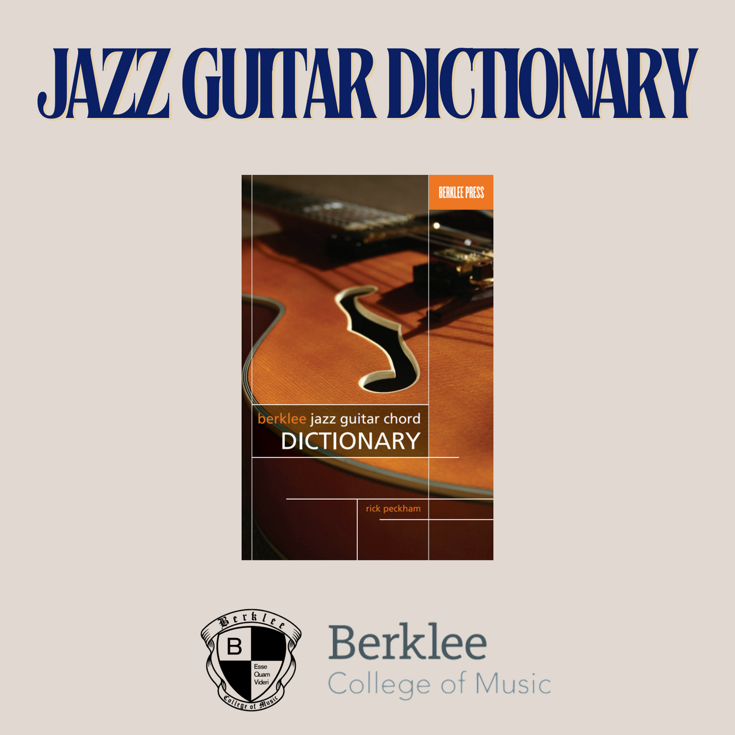 Berklee: Jazz Guitar Chord Dictionary Ebook